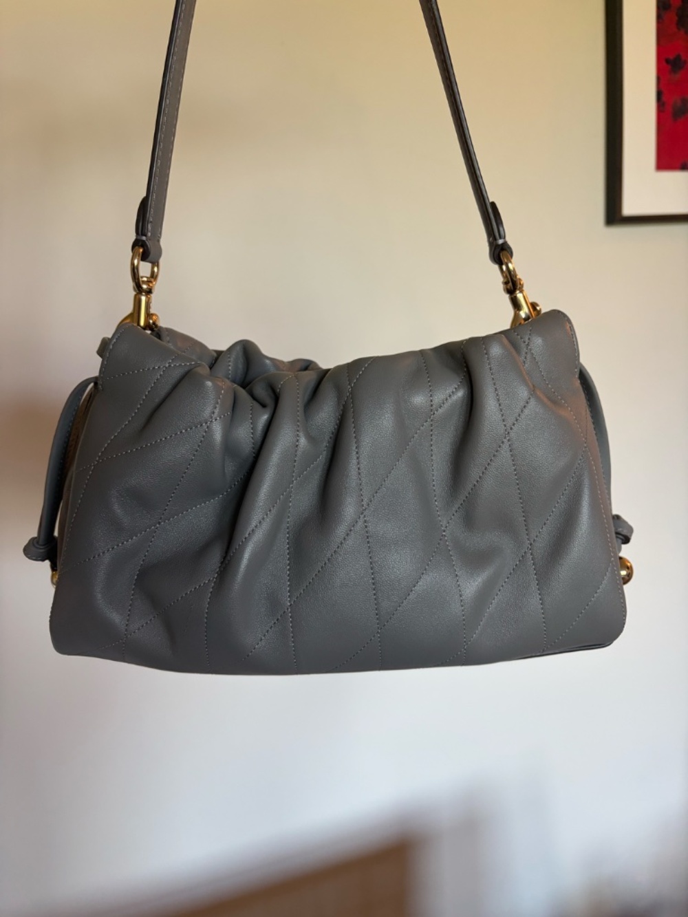 Faye Shoulder Bag With Quilting - Picture 5 of 9